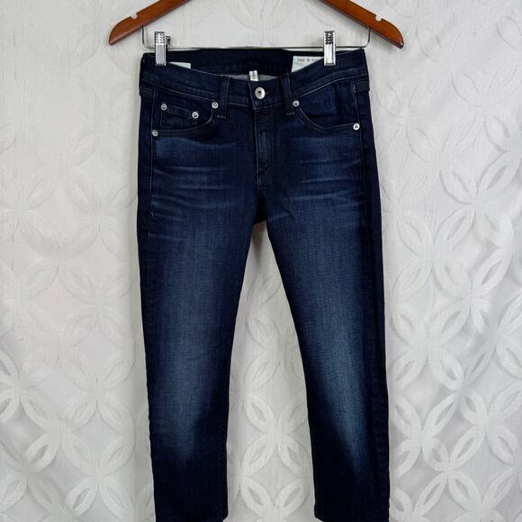 Rag & Bone Ankle Skinny in Southgate Jean Size 25 Altered Length Inseam 21" - Picture 11 of 11